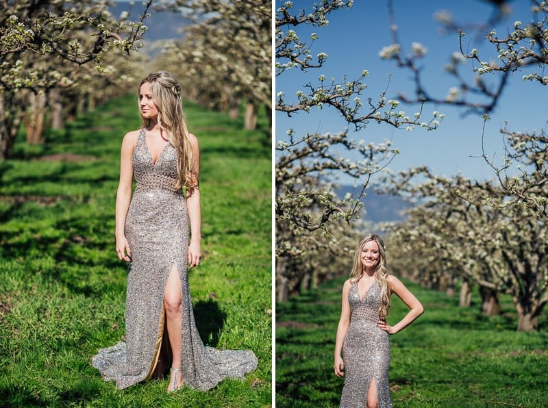 Kelowna Photographer Okanagan Grad Prom Photography Orchard Blossoms British Columbia_2529